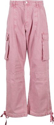 Wide-Leg Cargo Pants-AE