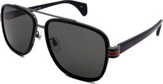 Unisex Gg0448s 58Mm Sunglasses