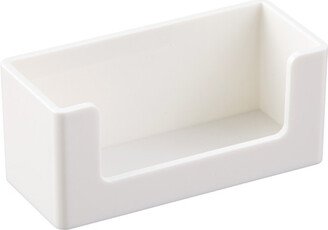 Poppin Business Card Holder White