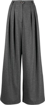 Andy Wide Leg Pleated Pants