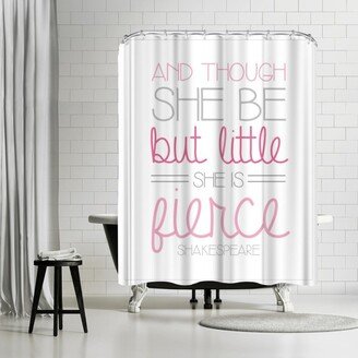 71 x 74 Shower Curtain, Girl S Fierce by Samantha Ranlet