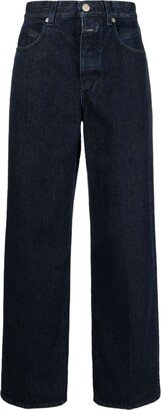 Nikka mid-rise wide-leg jeans