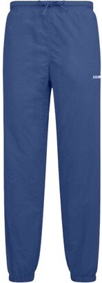 STADIUM GOODS® elasticated waist New Navy track pants