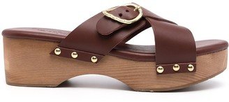 Marilisa stud-detail clogs