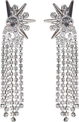 Paco Fringed Embellished Earrings