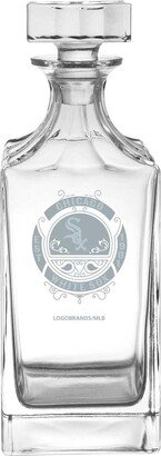 Chicago White Sox 23.75 Oz Frost Baroque Glass Decanter