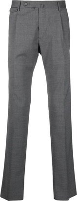 Slim-Cut Tailored Trousers-AU