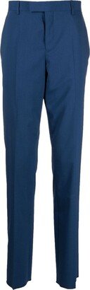 Straight-Leg Wool Trousers-AT