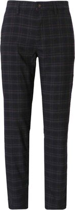 Checked Tailored Trousers-AD
