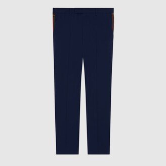 Wool mohair pant