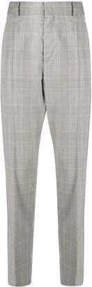 MARANT Check-Print Cotton Tailored Trousers