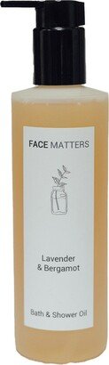 Face Matters Skincare Lavender & Bergamot Bath & Shower Body Oil