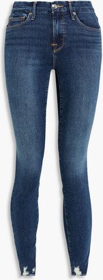 Good Legs faded high-rise skinny jeans