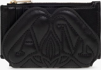 Leather Card Case - Black-AB