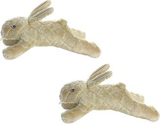 Mighty Nature Rabbit Brown, 2-Pack Dog Toys