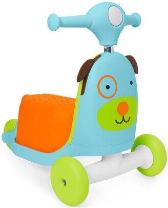 Zoo 3-in-1 Ride-On Dog Toy Scooter