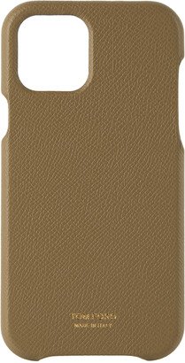 Brown Textured iPhone 12/12 Pro Phone Case