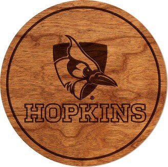 Johns Hopkins Blue Jay Coaster - Crafted From Cherry Or Maple Wood The University | Jhu