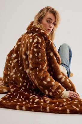 Katie's Faux Fur Coat by Jakke at Free People