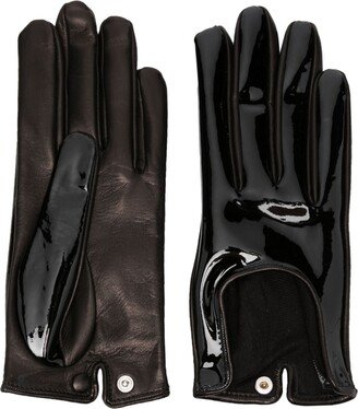 Durazzi Milano Glossy-Finish Gloves