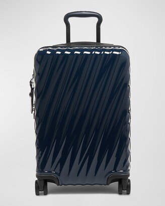 International Expandable 4-Wheel Carry-On Suitcase