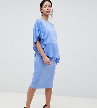 ASOS Maternity - Nursing ASOS DESIGN Maternity Nursing one shoulder double layer dress