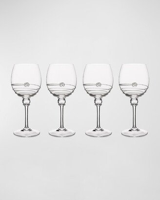 Amalia White Wine Glasses, Set of 4