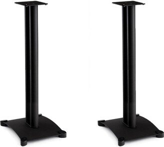 SB34 Steel Series 34 Bookshelf Speaker Stands - Pair (Black)