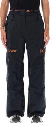 X Terrex Logo Embroidered High-waisted Trousers