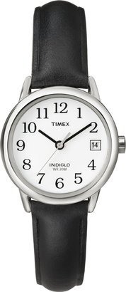 Women's T2H331 Indiglo Leather Strap Watch