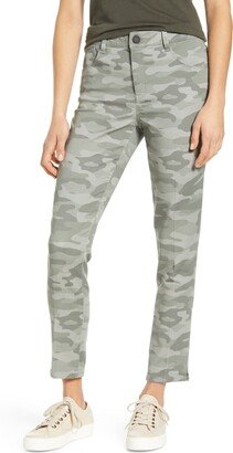 'Ab'Solution High Waist Camo Ankle Pants