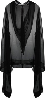 Flyproof silk tunic