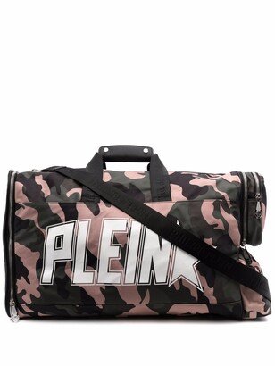 Camouflage-Print Holdall