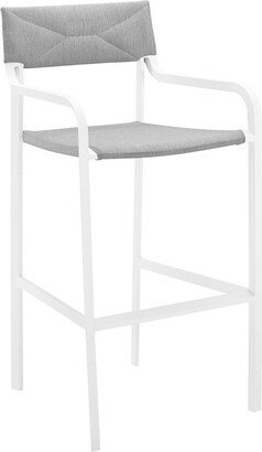 Outdoor Raleigh Stackable Outdoor Patio Aluminum Bar Stool