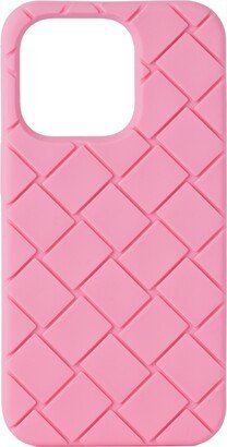 Pink Intreccio iPhone 14 Pro Case