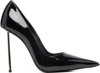 Bella 120mm patent-leather pumps