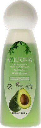 Nail Polish Remover - Fresh Avocado by Nailtopia for Women - 2 oz Nail Polish Remover