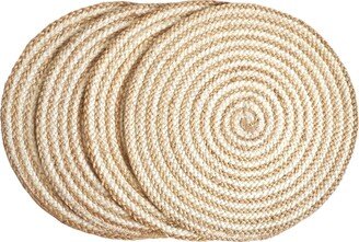 Korissa Natural Kata Spiral Placemat - Set Of 4