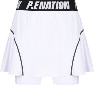 White World Tour Tennis Skirt