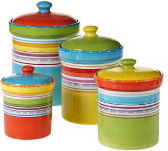 Mariachi 4Pc Canister Set