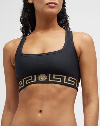 Greca Border Gym Sports Bra