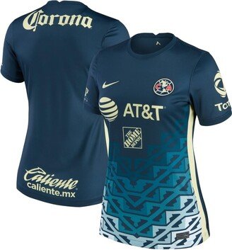 Women's Navy Club America 2021/22 Away Breathe Stadium Replica Jersey