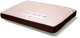 Copper Memory Foam Pillow, 22X14