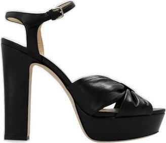 Heloise Knotted Platform Sandals