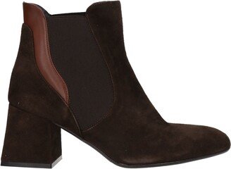 ROSS LOY Ankle Boots Dark Brown