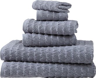 Azure Collection 6Pc Towel Set