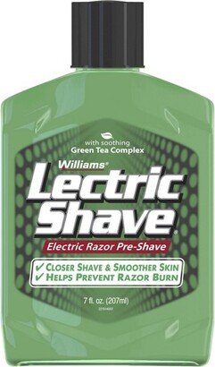 Williams Lectric Shave Original with Green Tea Complex - 7oz