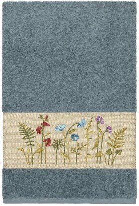 Serenity Embellished Bath Towel - Teal