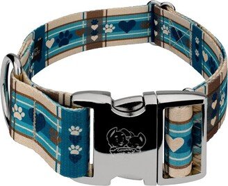 Country Brook Petz 1 1/2 Inch Premium Puppy Picnic Dog Collar (Extra Large)