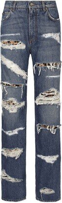 Distressed Jeans-AL